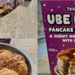 Trader Joe’s UBE Mochi Pancake & Waffle Mix 還能這樣做?! 老少皆宜的創意紫薯麻糬鯛魚燒來了！Q 彈好吃到停不下來…