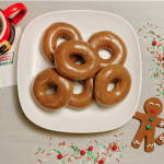 一日限定！Krispy Kreme”姜”推出“姜饼糖霜甜甜圈”！