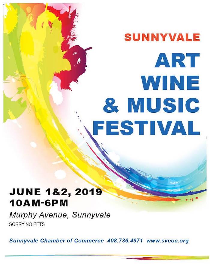 Sunnyvale Art & Wine Festival 桑尼維爾藝術與葡萄酒節 (6/16/2) 哇靠!舊金山 WaCowSF 吃貨