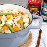 李錦記美味廚房 : 豆腐粉絲煲 + 涼拌什錦菇  初秋的暖心料理