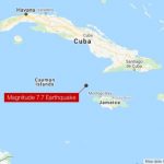 7.7级地震袭击了牙买加海岸，远至迈阿密