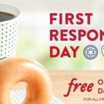 全美急救人员日，Krispy Kreme 为 First Responders 送免费咖啡和甜甜圈（10/28）