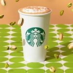 Starbucks 2022開年新品! Pistachio Latte 開心果拿鐵回歸, 還有每週一的特價素食早餐～