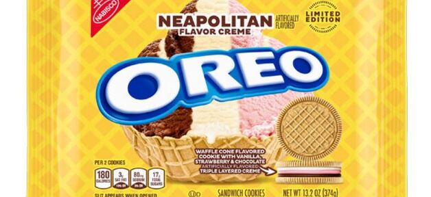 回忆童年的味道    Oreo 推出 Neapolitan Sandwich Cookies 三色冰淇淋味饼干