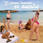 拒绝身材焦虑 西班牙政府鼓励所有女性享受海滩
