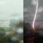 猛烈雷雨袭华府地区 白宫附近4人遭雷击重伤