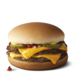 McDonald 庆祝 National Cheeseburger Day，9月18日消费满$1即送免费双层起司汉堡