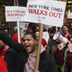 纽约时报拒加薪 逾千员工罢工24小时逾40年首见