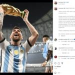 Messi 金盃照獲逾6600萬讚破 IG 紀錄 網路巨頭驚嘆世足熱潮