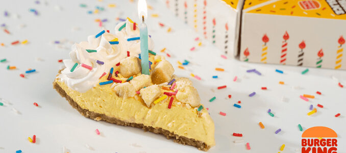 漢堡王70週年紀念，推出生日派甜點和一連串特惠活動!!
