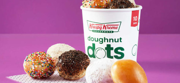 Krispy Kreme 推出「迷你甜甜圈」，本週嚐鮮價 10 個只需 1 美元!!