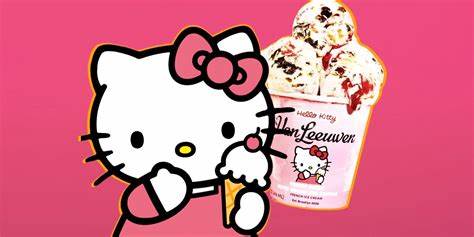 Van Leeuwen与 Hello Kitty 限量夏季冰淇淋!!推出仅只一天~