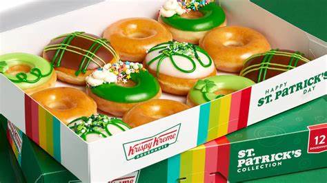 Krispy Kreme推出St Patrick’s Day新甜甜圈系列☘️