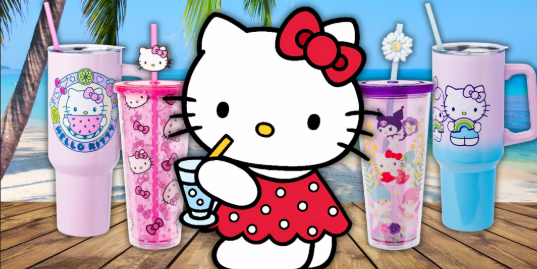 Sanrio 更新Hello Kitty隨身攜帶旅行保溫杯系列🤩